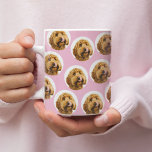 Custom Dog Photo Mug | Personalized Pet Face Gift<br><div class="desc">Turn your furry friend into a work of art with this Personalized Pet Photo Mug in Soft Pink! Just upload your favorite photo and watch your pet’s face shine in a seamless, adorable pattern on a high-quality ceramic mug. Perfect for dog moms, cat lovers, pet owners, and animal-obsessed friends, this...</div>