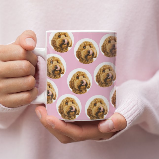 Custom Dog Photo Mug | Personalized Pet Face Gift  (Creator Uploaded)