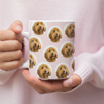 Custom Dog Photo Mug | Personalized Pet Face Gift<br><div class="desc">Turn your furry friend into a work of art with this Personalized Pet Photo Mug in Soft Pink! Just upload your favorite photo and watch your pet’s face shine in a seamless, adorable pattern on a high-quality ceramic mug. Perfect for dog moms, cat lovers, pet owners, and animal-obsessed friends, this...</div>