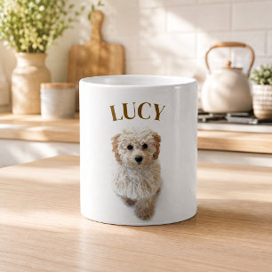 Custom Dog Photo Mug – Personalized with Your Pet