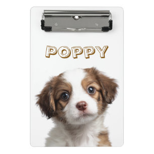 Custom Dog Photo & Name - Mini Clipboard
