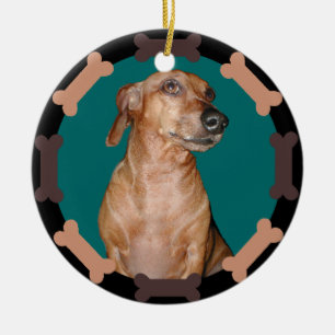 Custom Dog Photo Ornament
