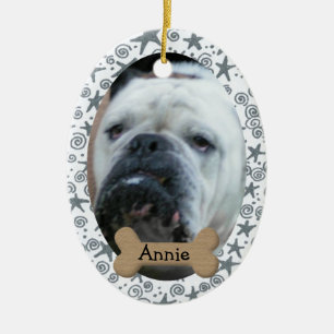 Custom Dog Photo Ornament