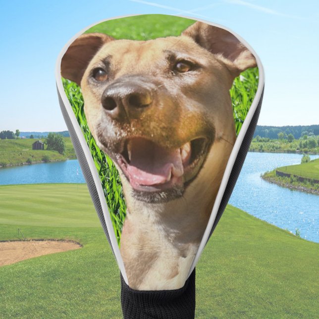 Custom Dog Photo Personalized Driver Golf Head Cover (Creator Uploaded)