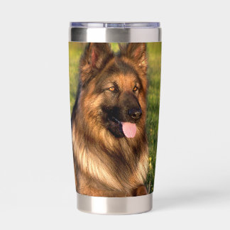 Custom Dog Photo Personalized Insulated Tumbler
