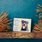 Custom Dog Photo Pet Loss Sympathy Pet Memorial