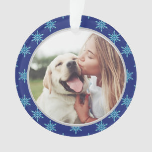 Custom Dog Photo Pet Mom Dog Cat Christmas gift Ornament
