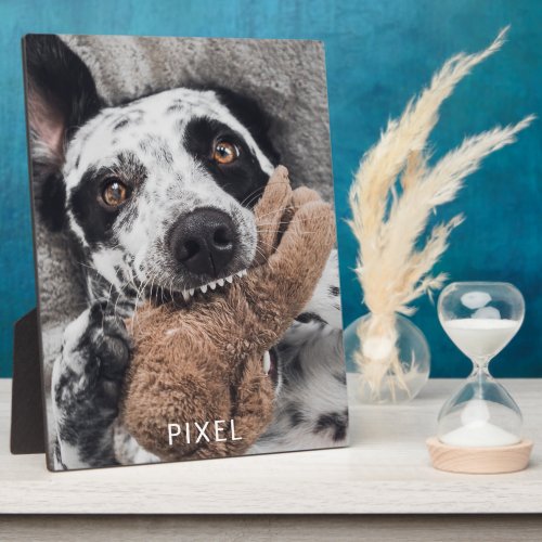 Custom Dog Photo  Plaque