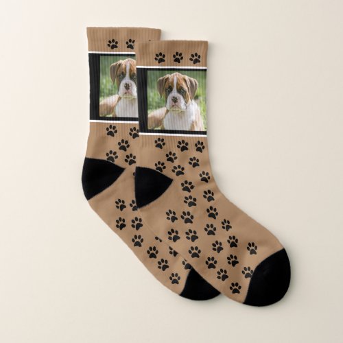 Custom Dog Photo Socks _ Custom Pet Socks