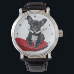 Custom Dog Photo Watch<br><div class="desc">Perfect for dog moms and dog dads who can't get enough of their puppy dog!. Simply add your favorite photo of your pet dog to create your own unique customized gift for someone that you love or a gift for yourself.</div>