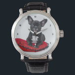 Custom Dog Photo Watch<br><div class="desc">Perfect for dog moms and dog dads who can't get enough of their puppy dog!. Simply add your favorite photo of your pet dog to create your own unique customized gift for someone that you love or a gift for yourself.</div>