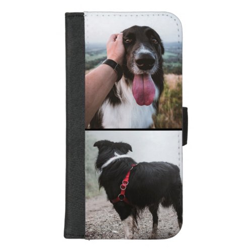 Custom Dog Photos iPhone 87 Plus Wallet Case