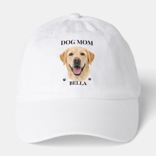 Custom Dog Portrait Gift for Her Personalized Hat