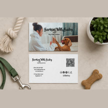 Custom Dog Sitting Services QR Code
