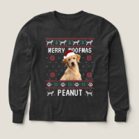 Custom Dog Ugly Christmas Sweatshirt with Photo