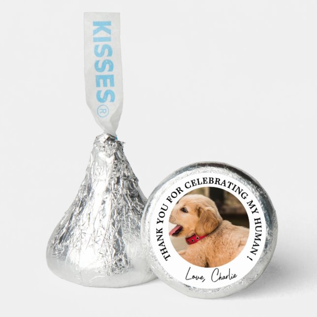 Custom Dog Wedding Favor Dog of Honor Pet Photo (Front)