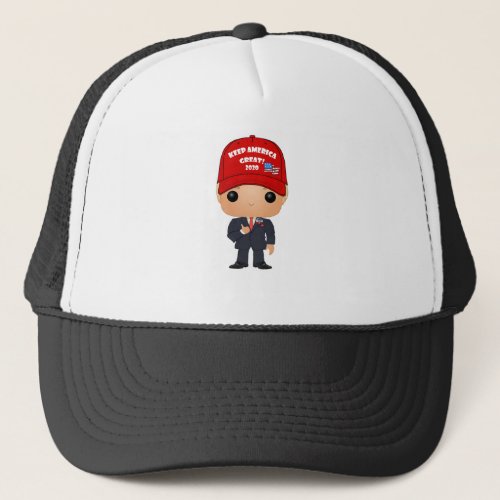Custom Donald Trump Funko T_Shirt and Designs Trucker Hat