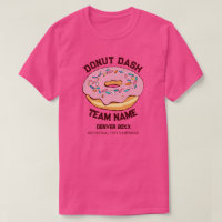 Custom Donut Dash Team T-Shirt