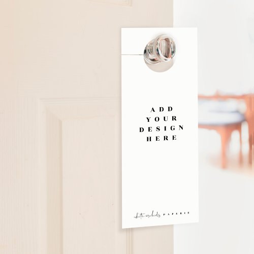 Custom Door Hanger Hotel Door Hanger Printing