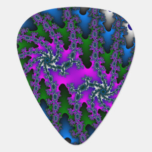 Custom Double Burst Guitar Picks