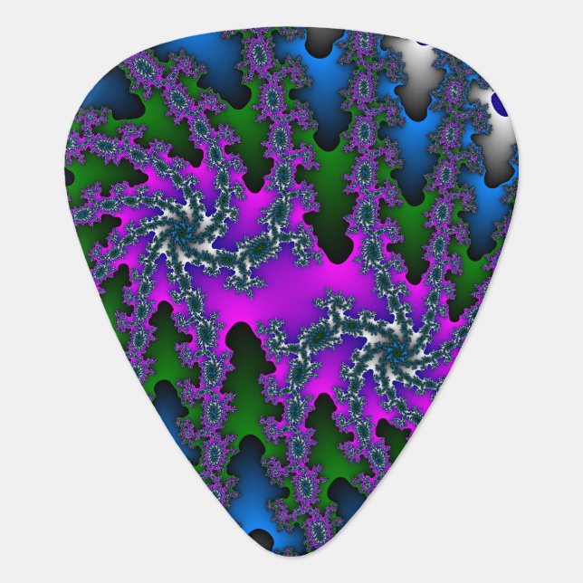 Custom Double Burst Guitar Picks (Front)
