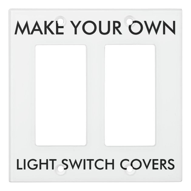 design your own light switch cover