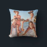 Custom Double Sided Family Photo Throw Pillow<br><div class="desc">Photo Collage Pillow. This custom pillow features two photos—one on each side—making it a unique way to showcase your favorite memories. Perfect as a thoughtful gift for a dad on Father’s Day, a mom on Mother’s Day, or grandparents for any occasion, this pillow can celebrate loved ones of all kinds....</div>