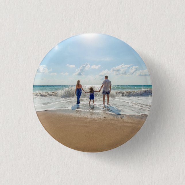 Custom Double Sided Personalized Button (Front)