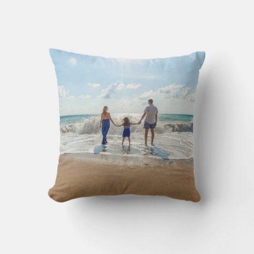 Custom Double Sided Personalized Throw Pillow