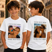Custom Double Sided Photo and Text