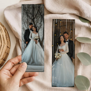 Custom Double Sided Photo Frame Personalized Bookmarks