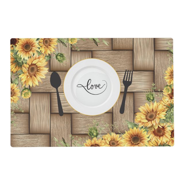 Custom Double-Sided Placemat  (Front)