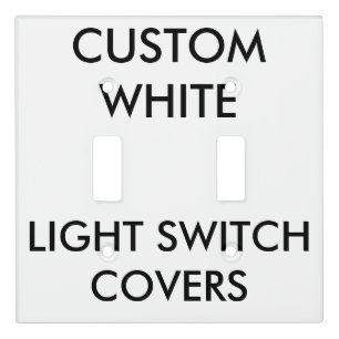 Custom Double Toggle Surround Light Switch Cover