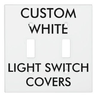 Custom Double Toggle Surround Light Switch Cover