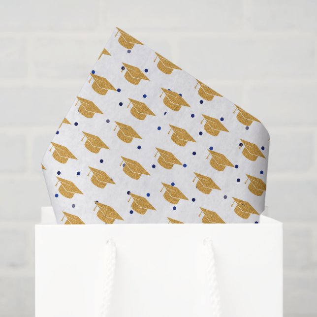 Custom Dragon Kindergarten Graduate  Tissue Paper (Gift Bag)