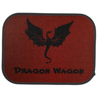 Custom Dragon Wagon Fantasy or RPG Car Floor Mat