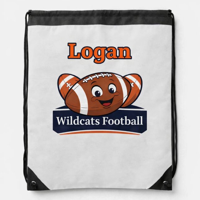 Custom Drawstring Backpack | Kids Name Bag (Creator Uploaded)