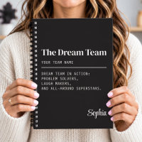 Custom Dream Team Corporate Coworker Teamwork Gift