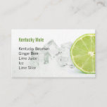 Custom Drink Order Card - Lime at Zazzle
