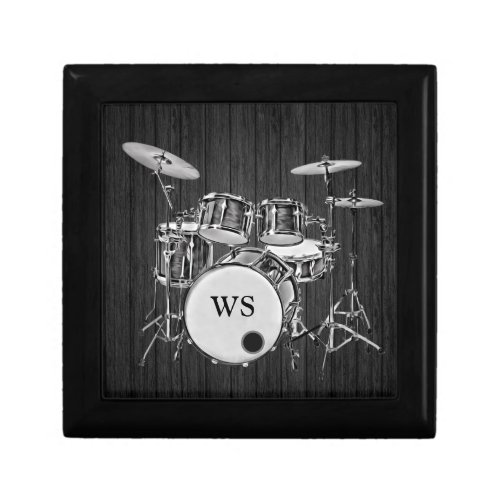 Custom Drummer Rock  Roll Musician Keepsake Gift Box