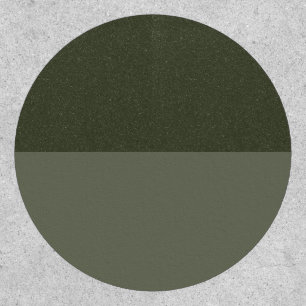 Custom Dual-Tone Moss Green Patch