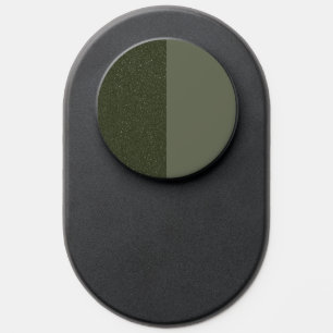 Custom Dual Tone Moss Green Phone Grip