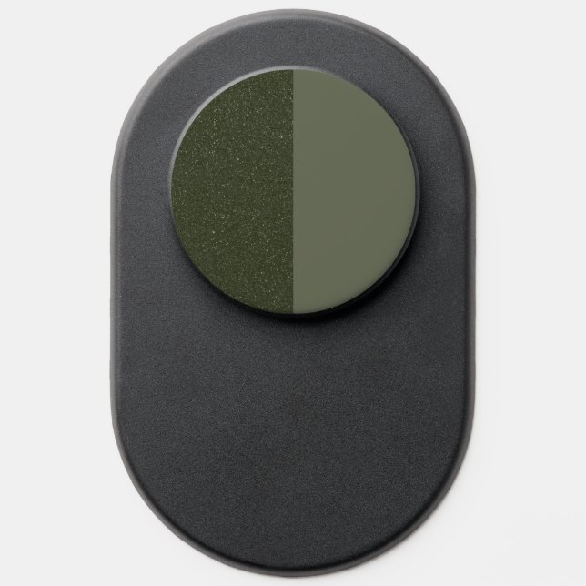 Custom Dual Tone Moss Green Phone Grip (Popsocket)