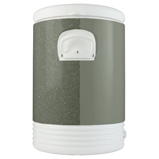 Custom Dual-Tone Olive Cooler 0.5 Gal (Left)