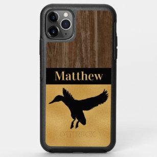 Custom Duck Hunting Rustic OtterBox Symmetry iPhone 11 Pro Max Case