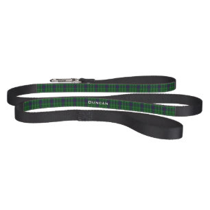 Custom Duncan Plaid Dog Leash
