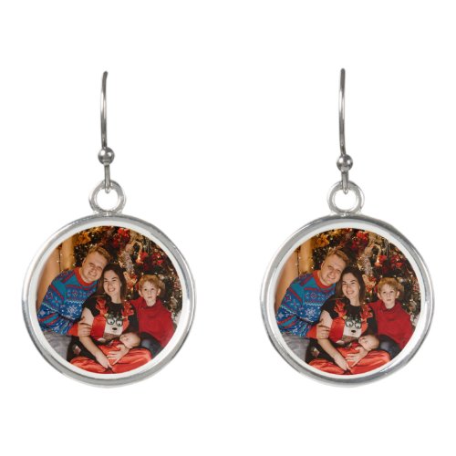 Custom EarringsYour Design Personalized Christmas Earrings