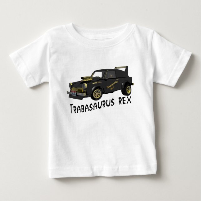 Custom East German Trabant Car Baby T-Shirt (Front)