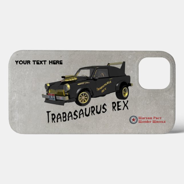 Custom East German Trabant Car Case-Mate iPhone Case (Back (Horizontal))