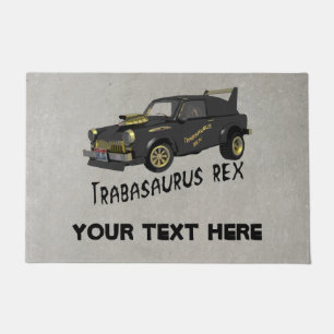 Custom East German Trabant Car Doormat